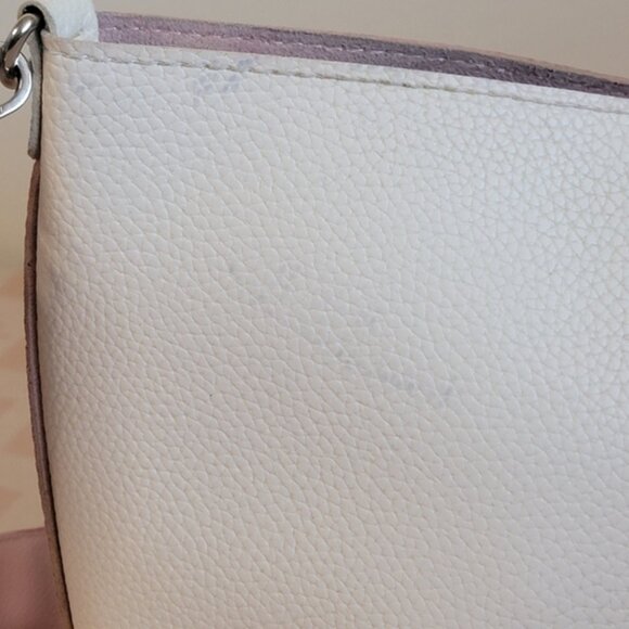 FIND KAPOOR Pingo Bag Vegan Pebble Leather 2tone Pink Crossbody - Picture 11 of 16